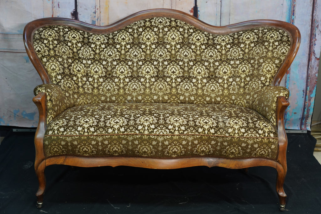Buntes Retro 2-er Sofa