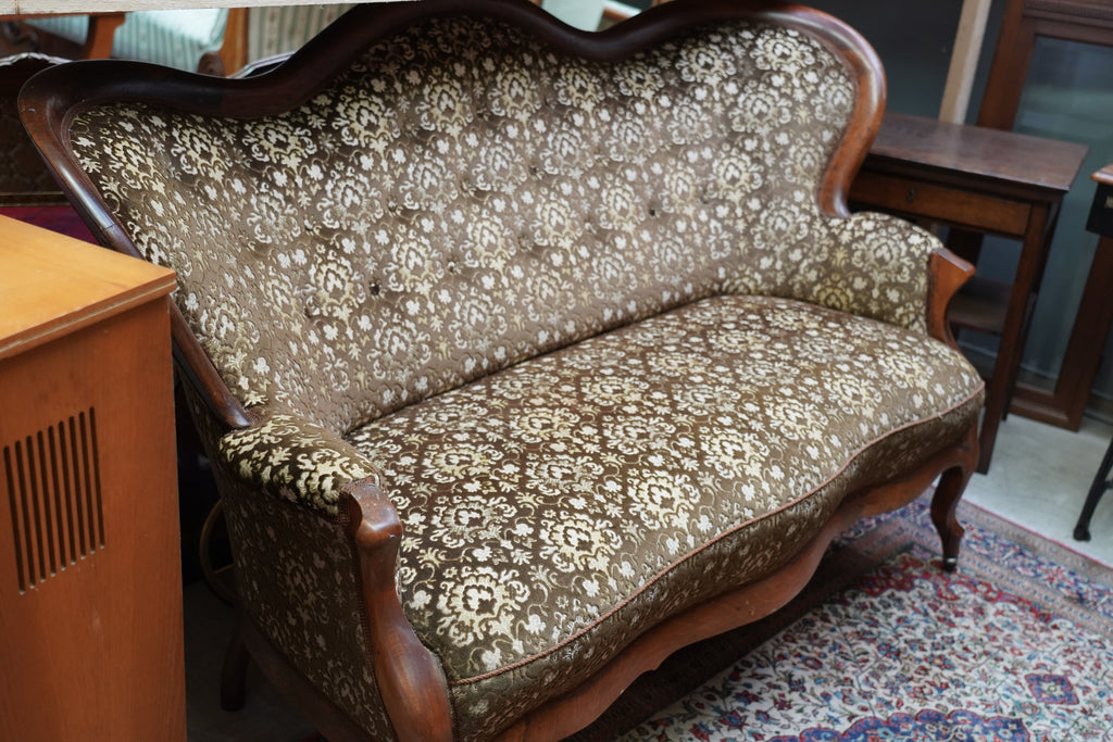 Buntes Retro 2-er Sofa