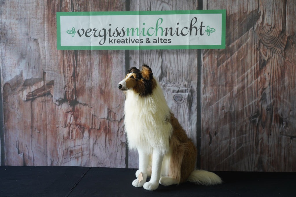 Großes Stofftier (Hund)