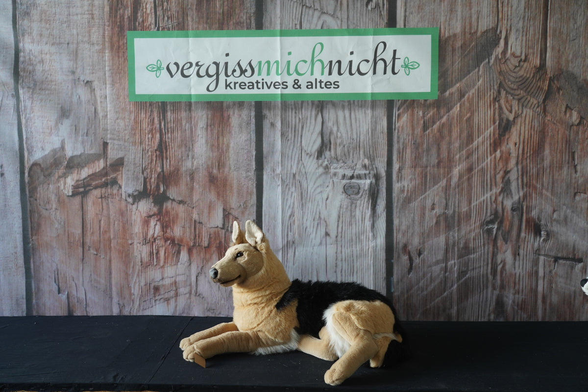 Großes Stofftier (Schäferhund)