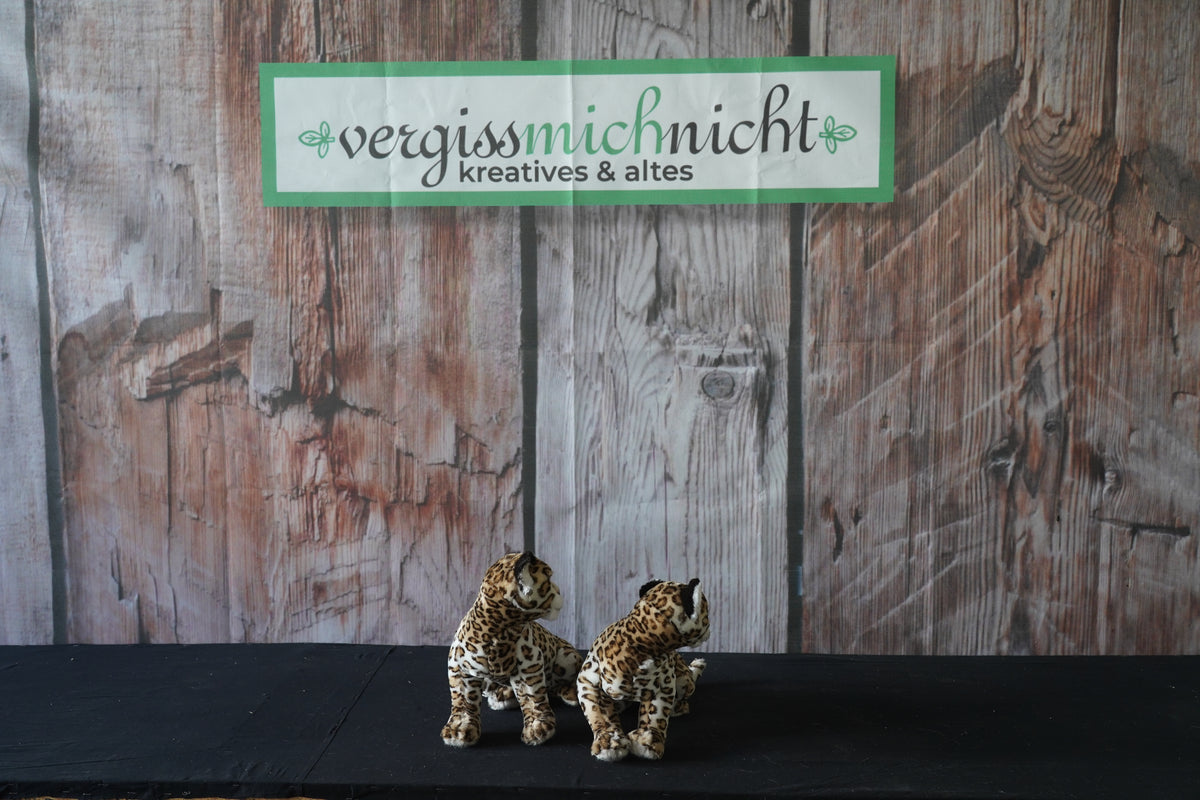 Stofftier Set (Leoparden)