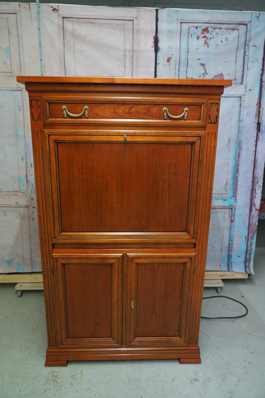 Schöner Selva Sekretär Schreibschrank Holz made in Italy