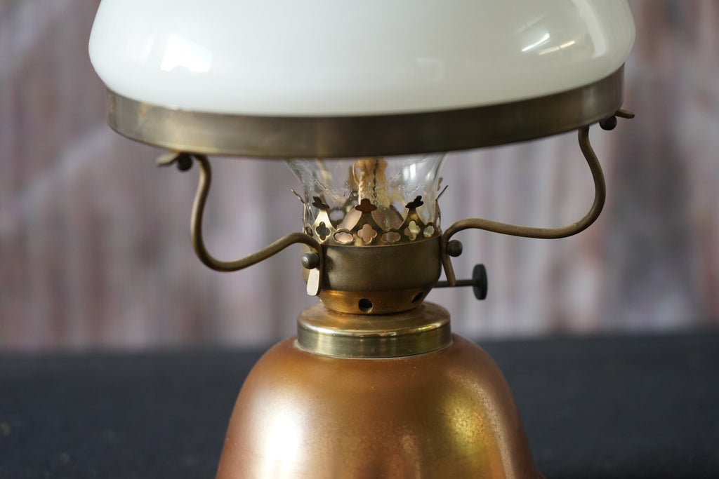 Retro Tischlampe Messing