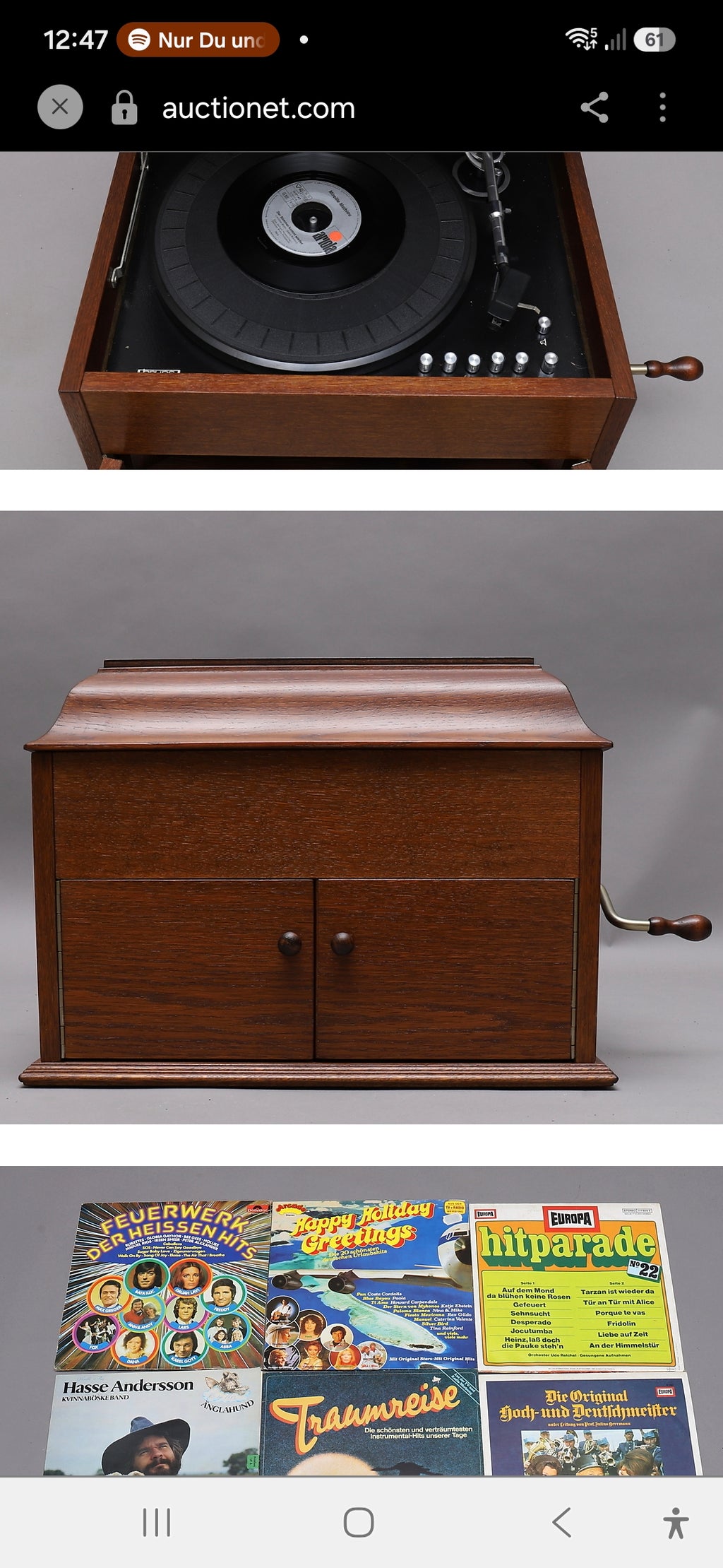 Tischgrammophone