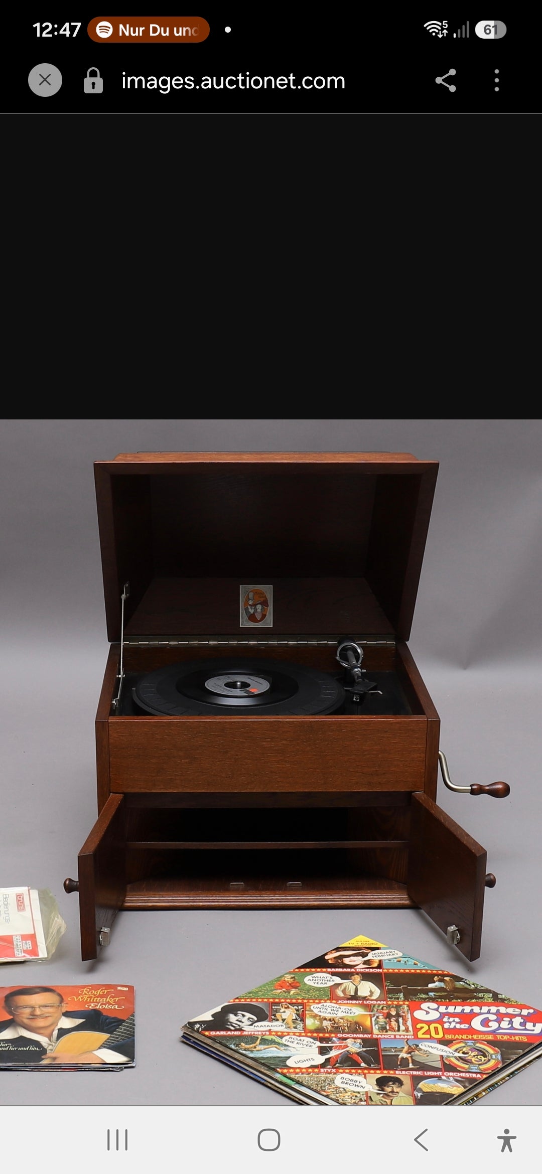 Tischgrammophone